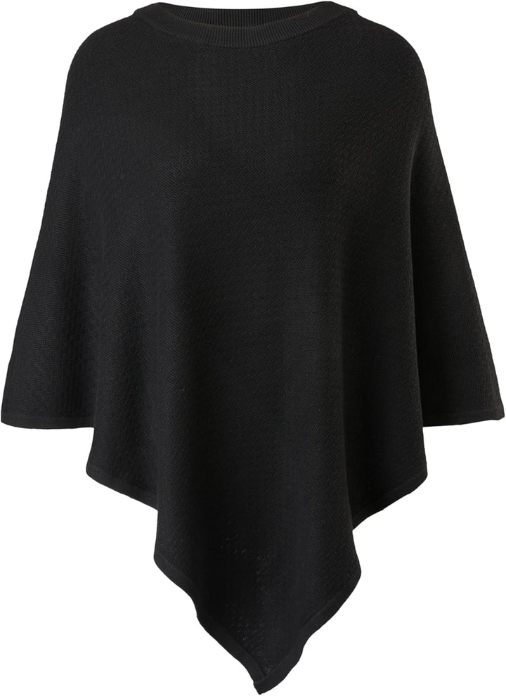 s.Oliver Damen Strickjacke Einheitsgrösse 9999 Schwarz, Einheitsgrösse 9999 Schwarz
