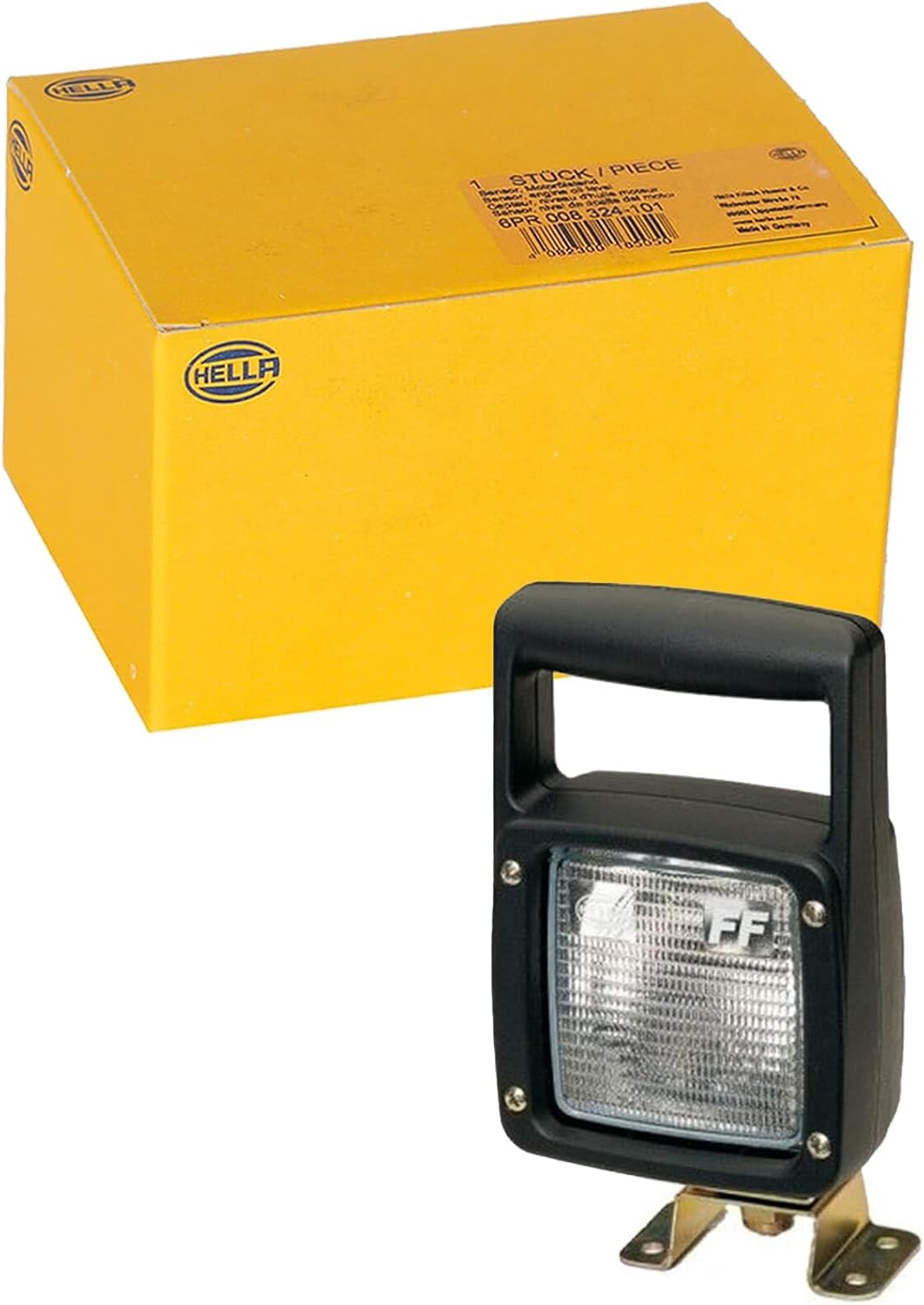 HELLA - Halogen-Arbeitsscheinwerfer - Ultra Beam - 12/24V - Anbau/Schraubanschluss - 4-Punkt Befesti