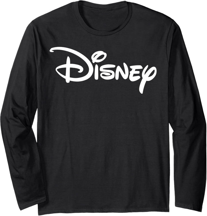 Disney hellgelbes Logo Langarmshirt