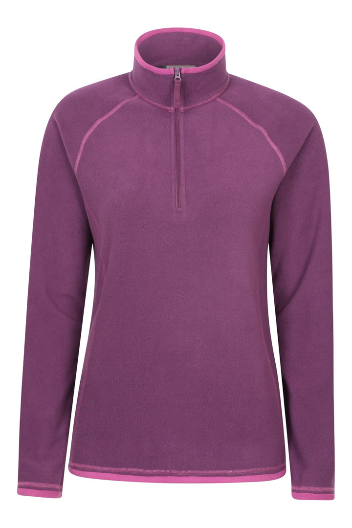Mountain Warehouse Montana Fleecejacke für Damen aus Microfleece - Atmungsaktiver Fleece-Pullover fü