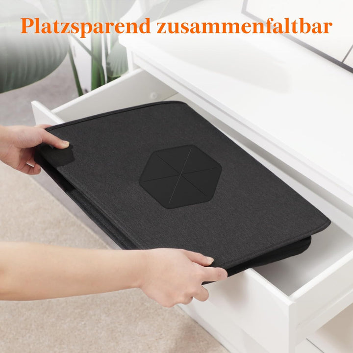 Lifewit 100L Pfandflaschen Sammelbehälter mit Deckel, Gross Pfandflaschen Aufbewahrung, Behälter Lee