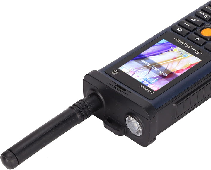 Handy ohne Vertrag für Senioren, 2G Senioren Handy mit Grosser Taste, Abnehmbarer Antenne, Lauter La