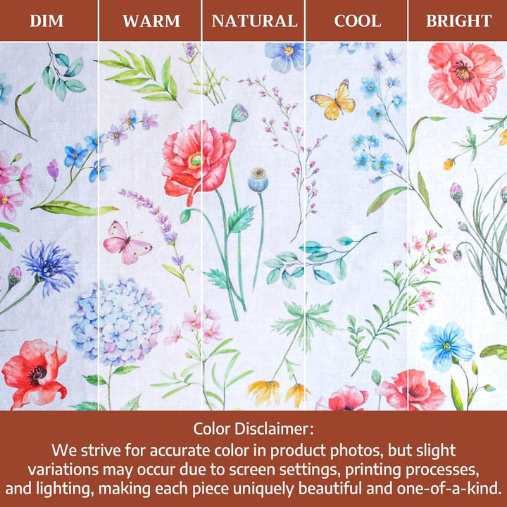 Maison d' Hermine Just Florals 100% Baumwolle Set von 3 Multi-Purpose Küchenhandtuch | Bar Handtüche
