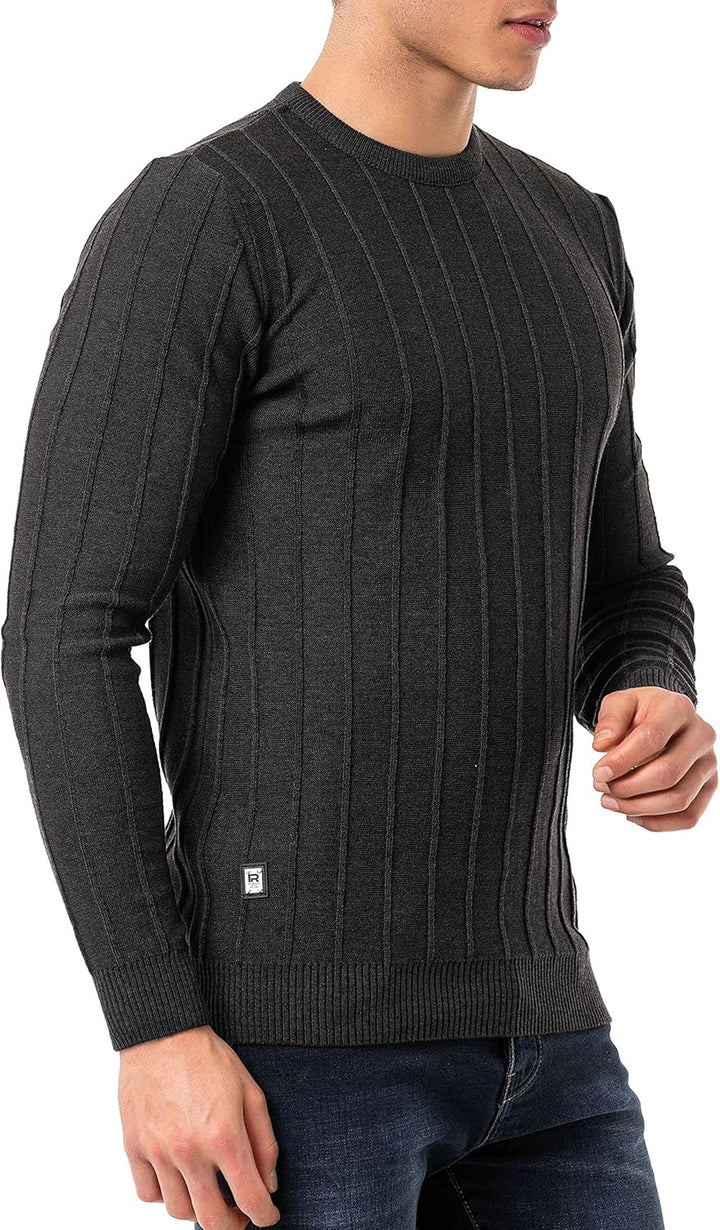 Red Bridge Herren Strickpullover Pullover, Anthrazit