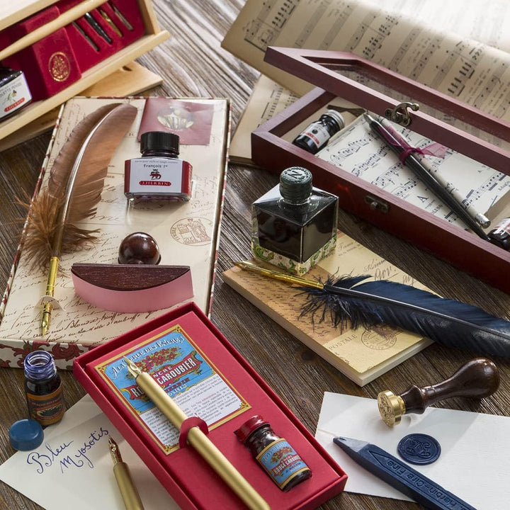 Jacques Herbin 13108JT - Tintenflakon 50 ml Essentielles, für Füllfederhalter und Tintenroller geeig