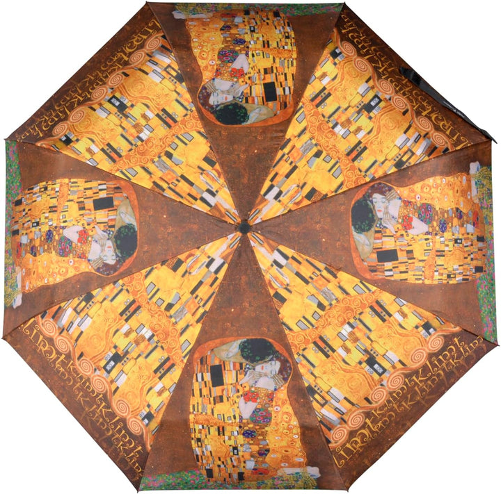 Doppler Damen Taschenschirm mit Auf-Zu-Automatik Magic Mini Der Kuss 99 cm Der Kuss, 99 cm Der Kuss