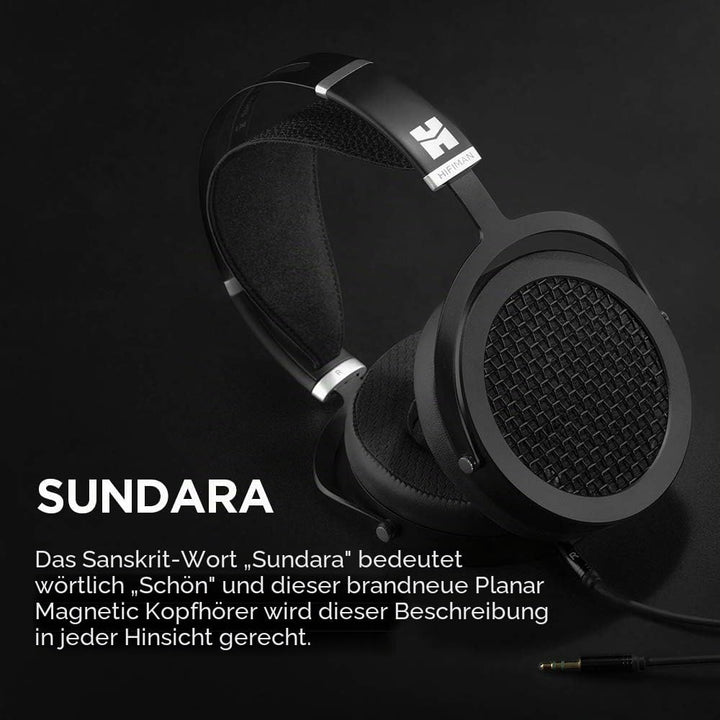 HiFiMAN Sundara Over-Ear-Kopfhörer, magnetisch, mit Hi-Fidelity-Design, einfach zu bedienen, geeigne