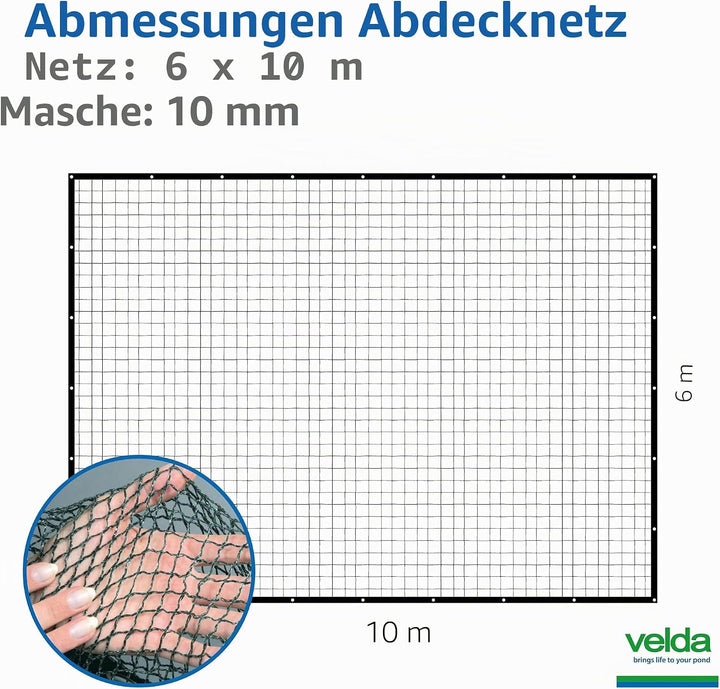 velda Cover Net 6 x 10 m, 6 x 10 m