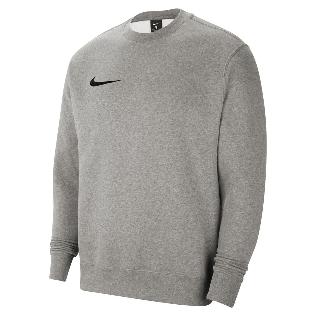 Nike Men's M Nk FLC Park20 Crew Sweatshirt Dark Grey Heather/Black XL Einfarbig, Dark Grey Heather/B