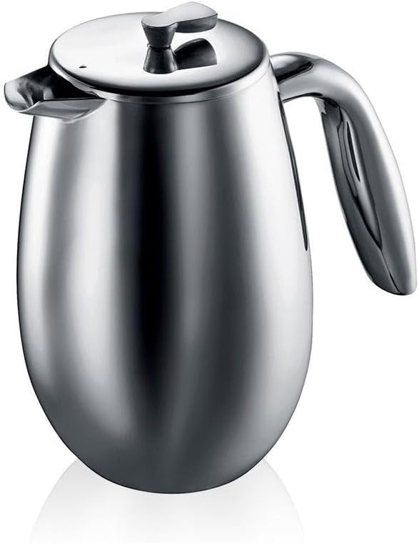 Bodum columbia Kaffeebereiter (Doppelwandig, Edelstahl, Spülmaschinengeeignet, 0,35 liters) shiny Sh