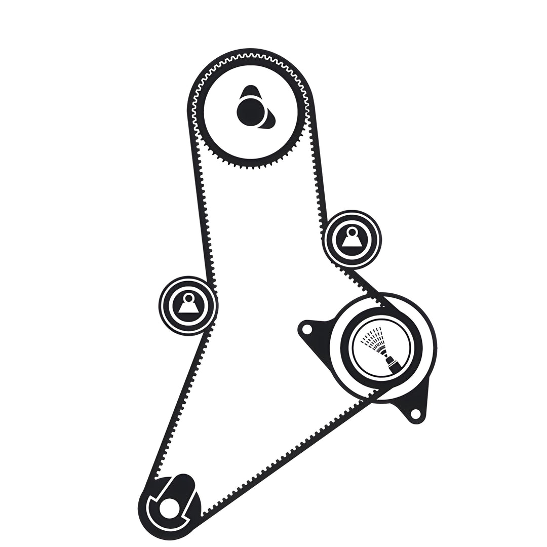 SKF VKMA 02984 Spannrollensatz mit Zubehör