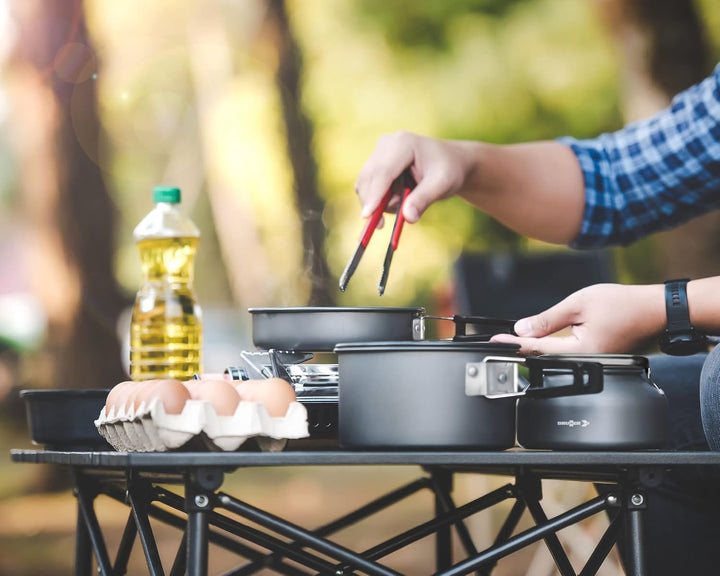Brunner 0802024N Popote Outdoor Aluminium Packpot Ultralite 18 für 3/4 Personen