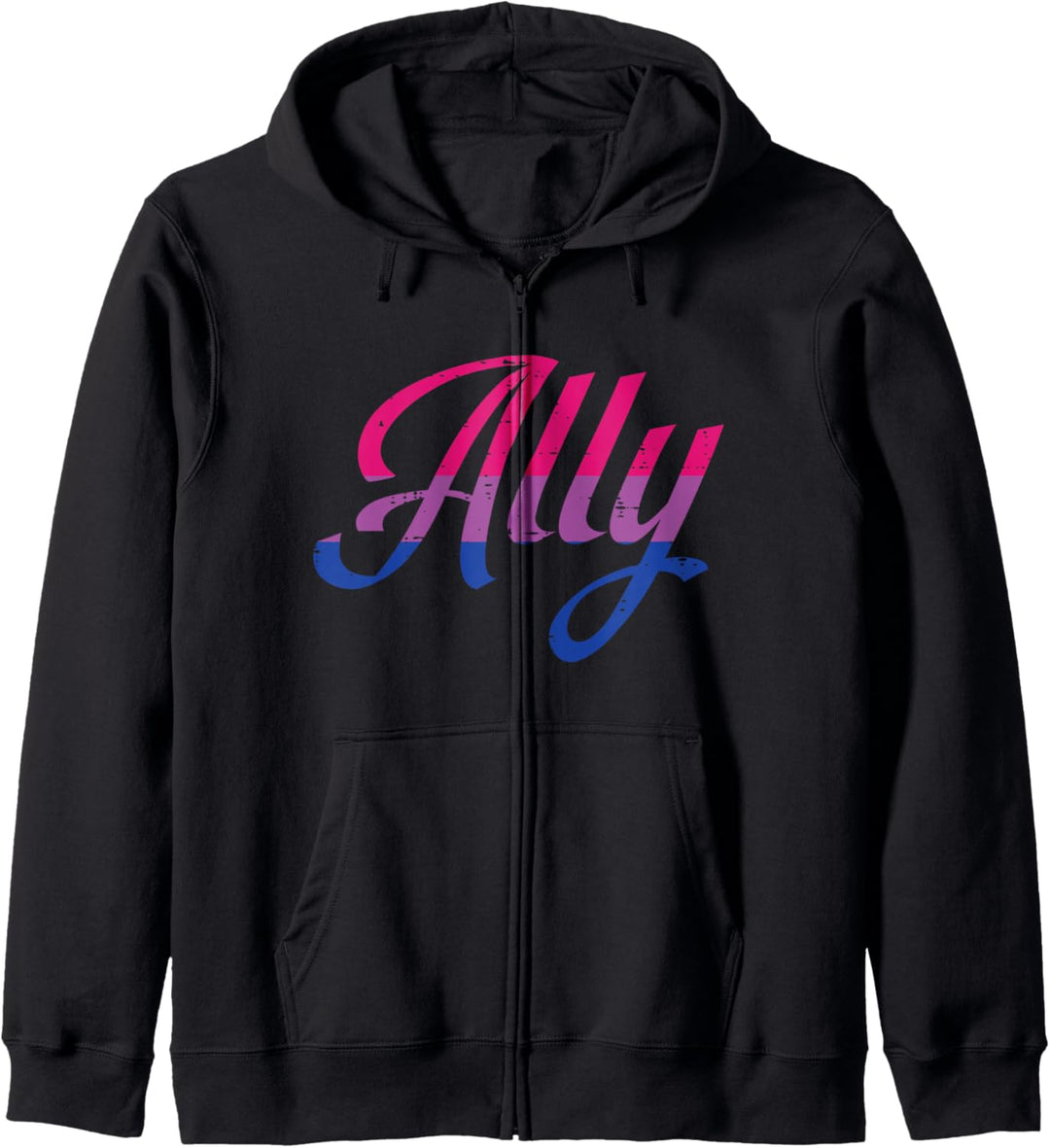 Ally Bisexual Color Cute Bi Pride Flag LGBTQ Men Women Kids Kapuzenjacke