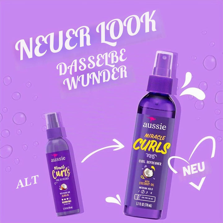 Aussie Miracle Curls Refresher, 170 ml, 2 Stück