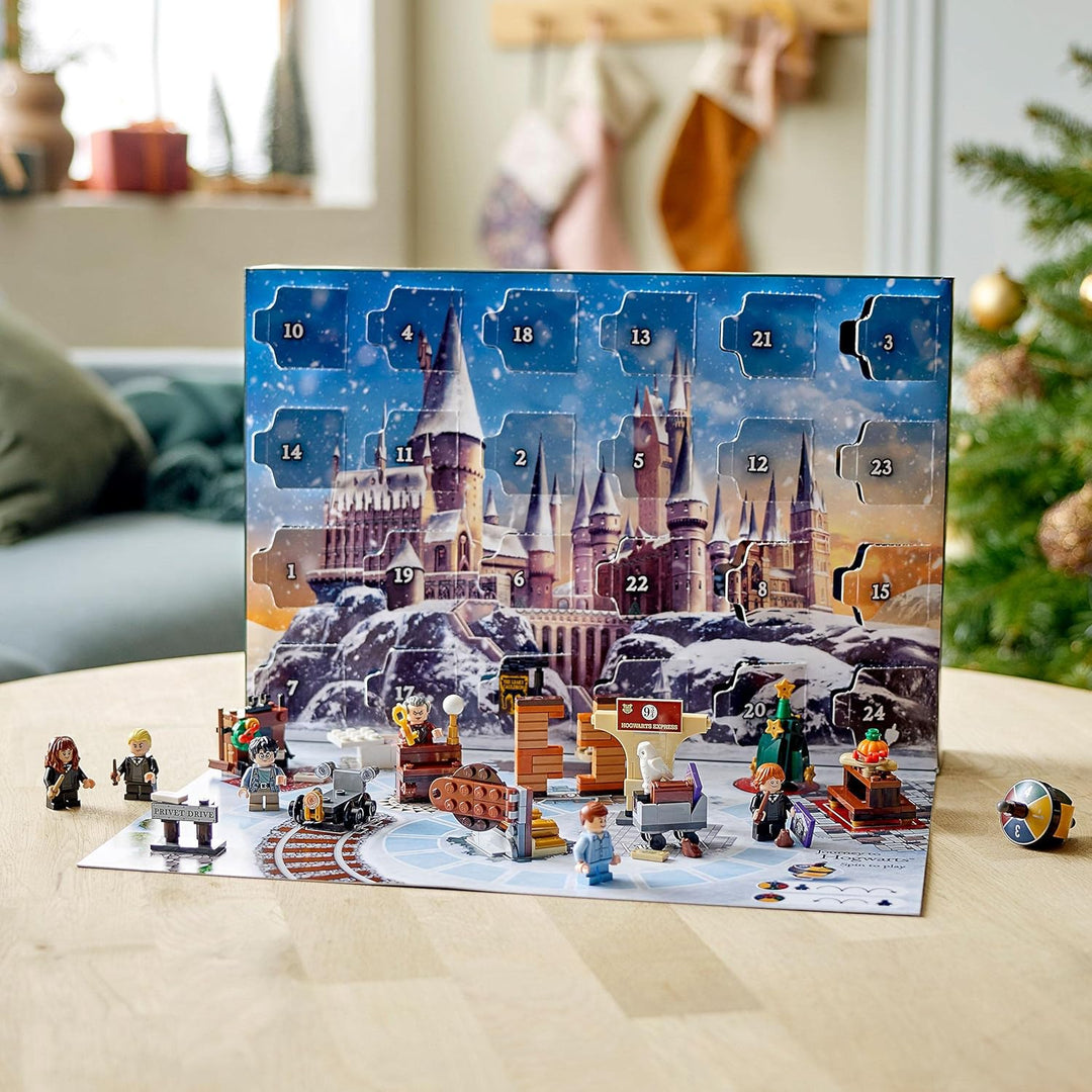 LEGO 76390 Harry Potter Adventskalender 2021, Weihnachtskalender, Kinder ab 7 Jahren mit 6 Minifigur