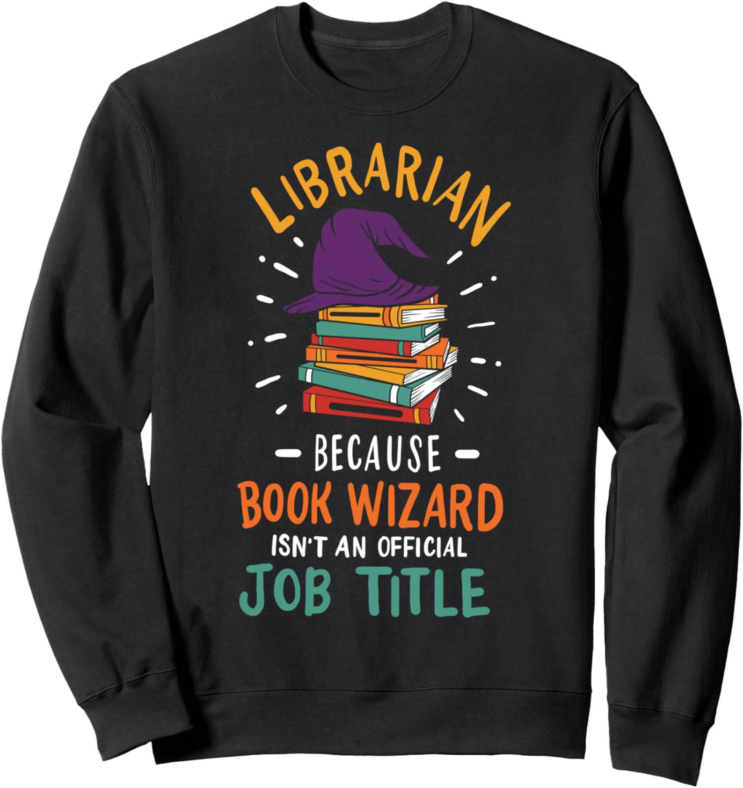 Bücher Bücherfreund Bibliothek Buch Lesen Leser Sweatshirt