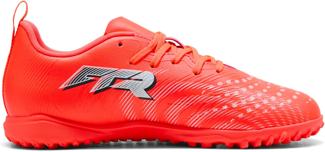 PUMA Unisex Kinder Future 9 Play Tt Jr Fussballschuh 36 EU Rot, 36 EU Rot
