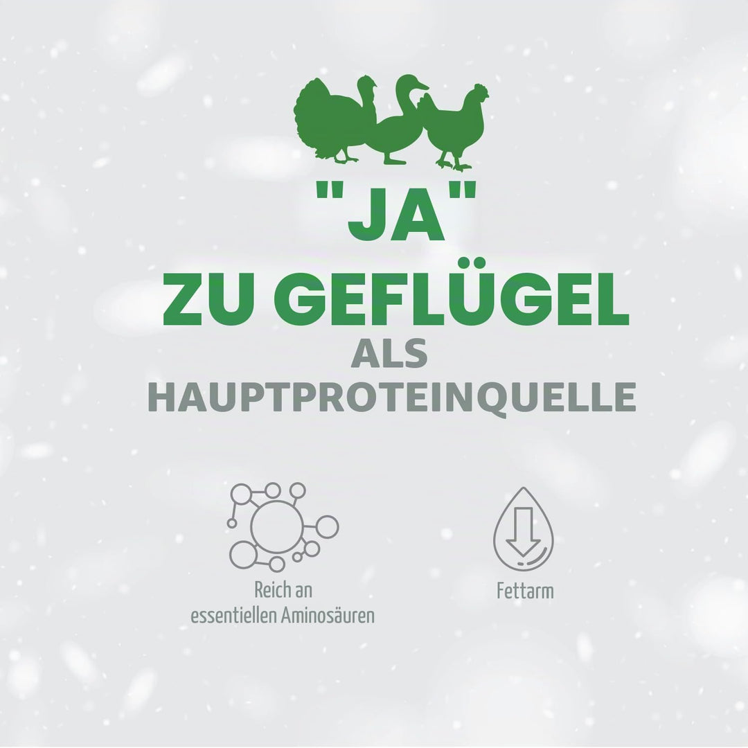 Nature's Protection Superior Care Hundefutter Trocken Getreidefrei mit Geflügel - Hypoallergenes Hun