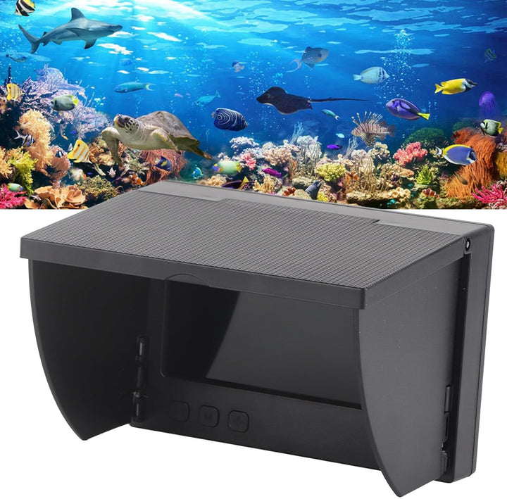 Unterwasser-Angelkamera-Kit, Tragbarer Video-Fischfinder mit 4,3-Zoll-LCD-, Professionelle Angelhilf