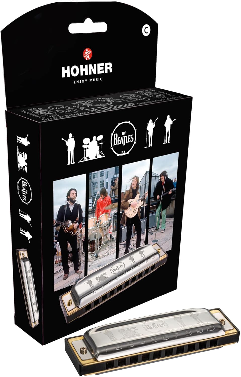 Hohner HOM196001X The Beatles Signature C Harmonica
