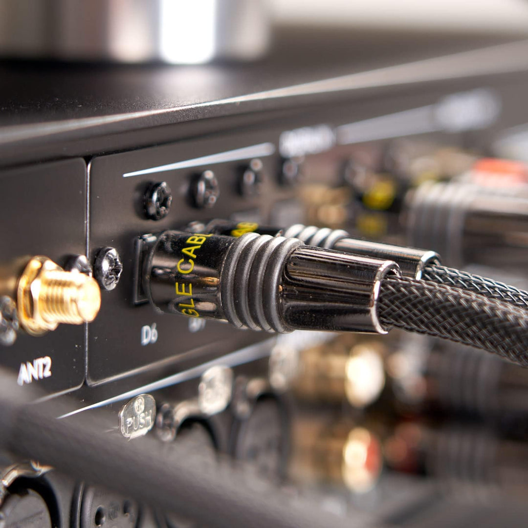 Eagle Cable by INAKUSTIK – 10021007 – Deluxe Optokabel | für Digitale Audiosignale | 0,75m in Schwar