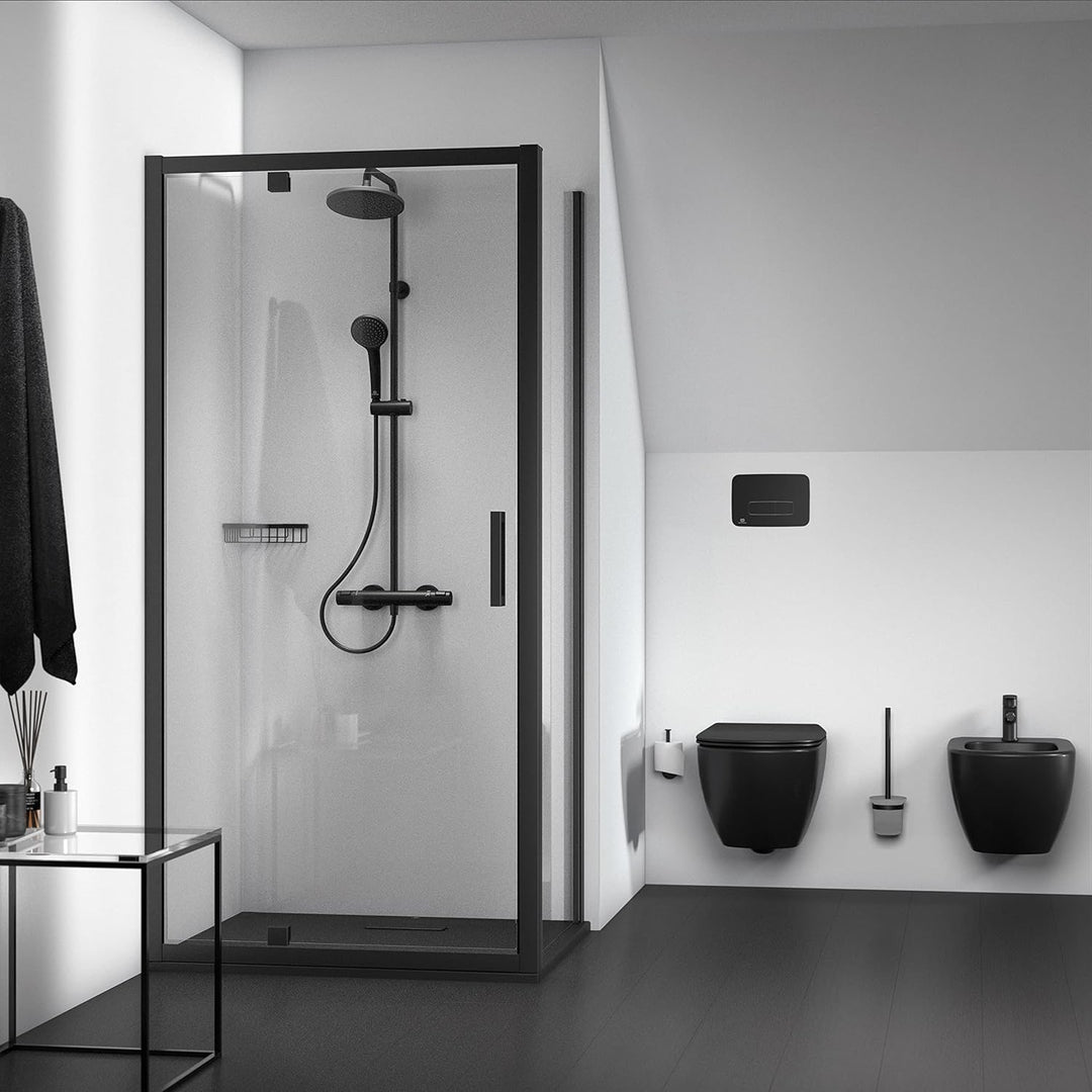 Ideal Standard R0123A6 Oleas Betätigungsplatte Meccanica Schwarz, Meccanica Schwarz