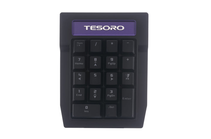 TESORO Tizona Numpad braun Schalter numerische Tastatur schwarz
