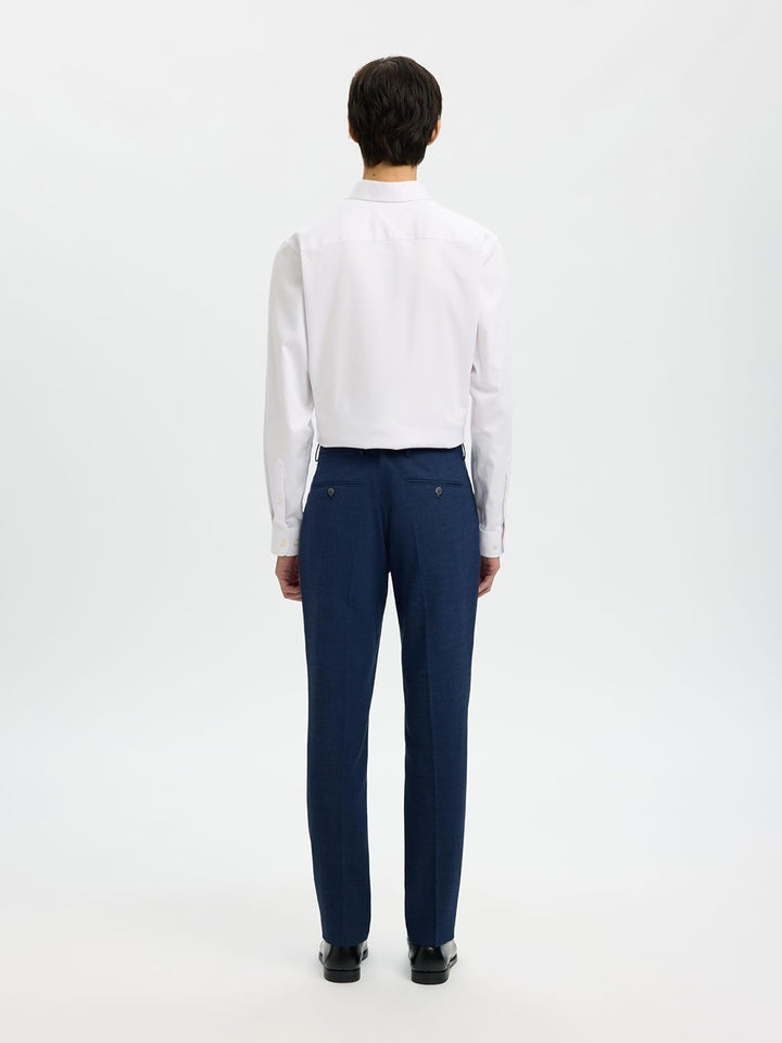 Selected Homme Male Anzughose Slim Fit 48 Dark Navy, 48 Dark Navy