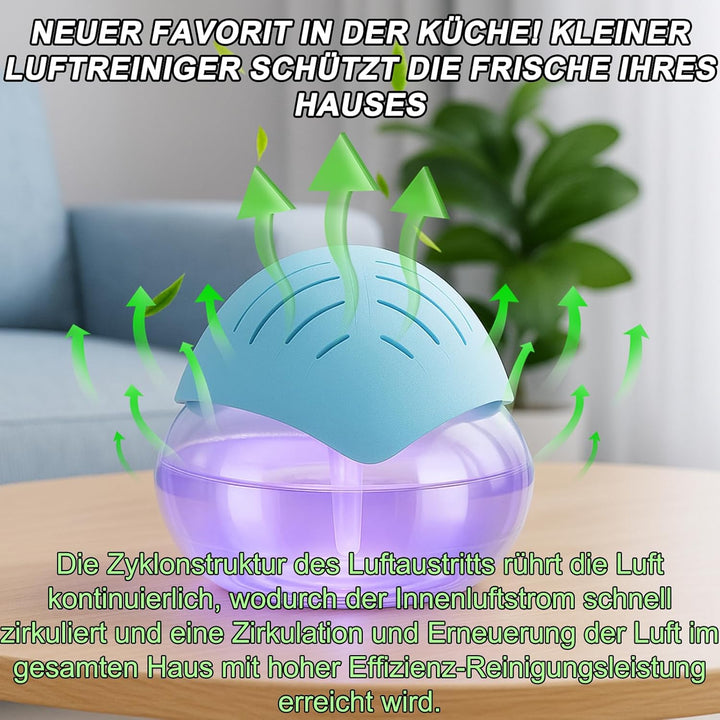 Lufterfrischer Raumluftreiniger - Airbowl Luftreiniger bis 60 m², Luftfilter, Air Purifier, Air Puri