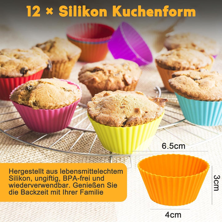 Heissluftfritteuse Zubehör für Ninja Foodi Flexdrawer AF500EU 10,4L - 22 Stück Ninja Airfryer Siliko