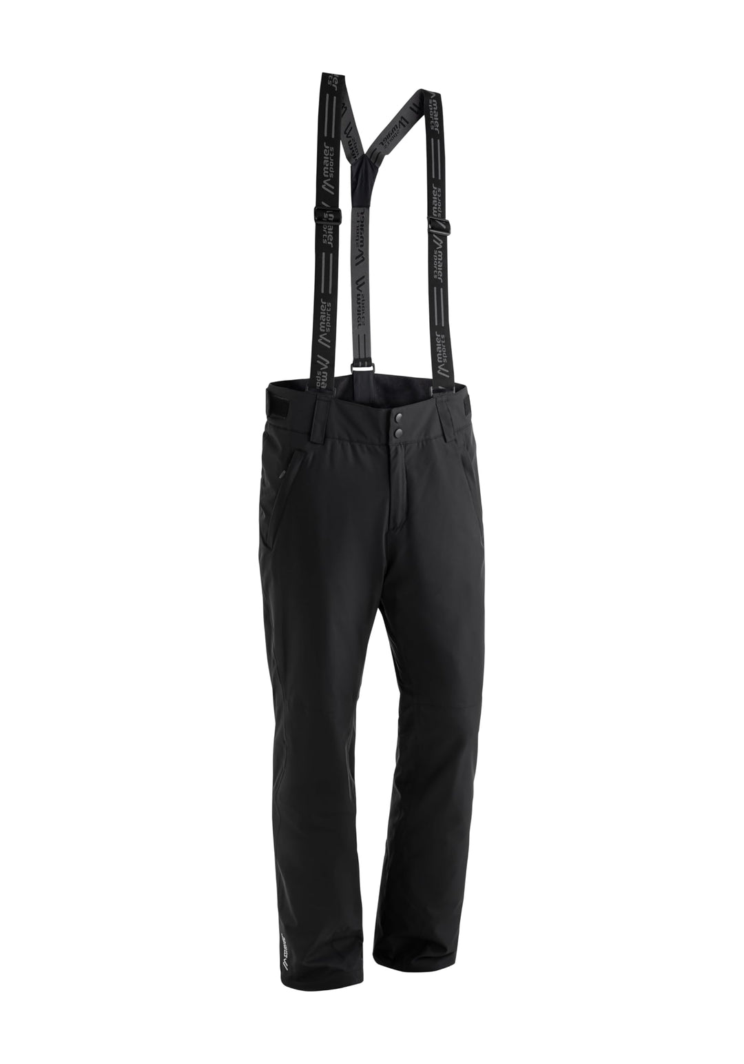 Maier Sports Herren Skihose Corban T 23 Kurz Schwarz, 23 Kurz Schwarz