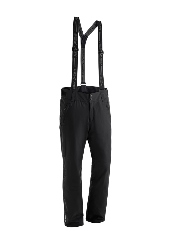 Maier Sports Herren Skihose Corban T 23 Kurz Schwarz, 23 Kurz Schwarz