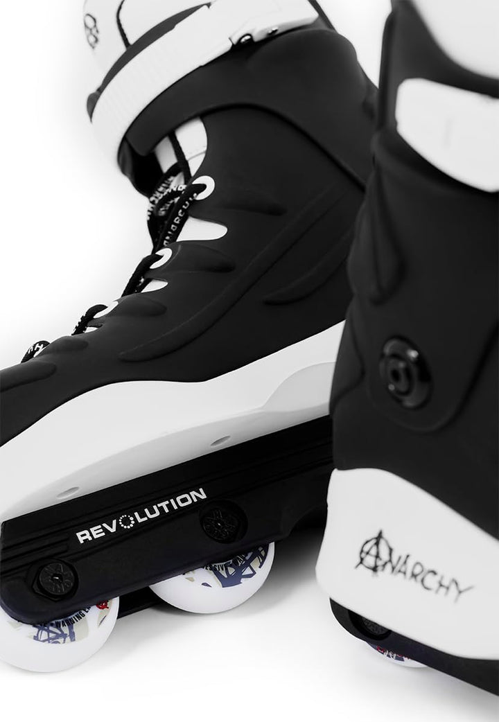 Anarchy Revolution II Aggressive Inline Skates Schwarz 46, Schwarz 46