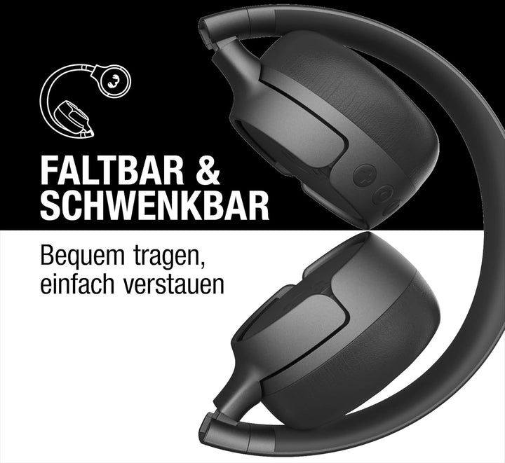 Fresh 'n Rebel Code Fuse, Bluetooth-Kopfhörer on-Ear, kabellos, 30 Stunden Spielzeit, mit Mikrofon u