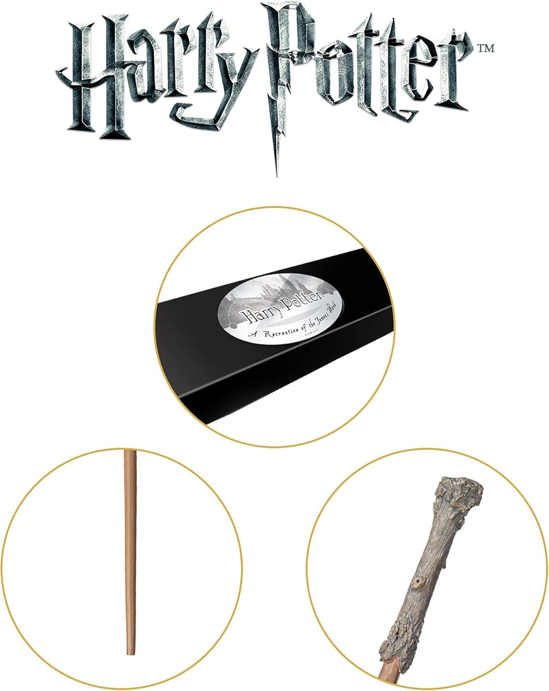 Noble Collection - Harry Potter Zauberstab - Charakter Edition