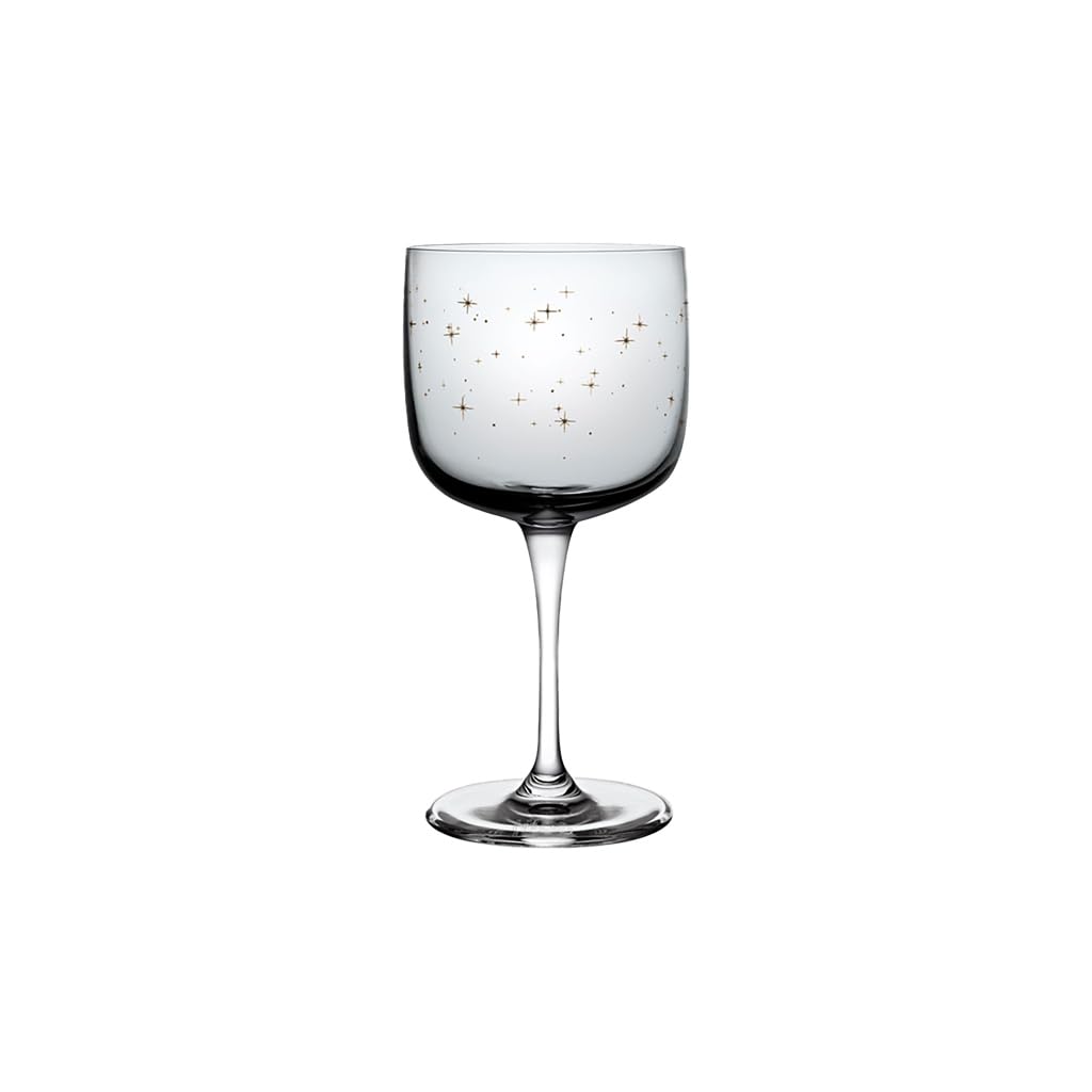 like. by Villeroy & Boch – Winter Glow Weinkelch-Set 2tlg., brilliantes Kristallglas, Weingläser mit