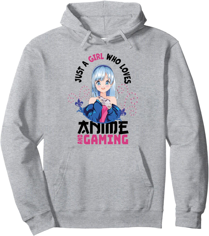 Gaming Manga Anime Geschenk - Anime & Video Gaming Mädchen Pullover Hoodie