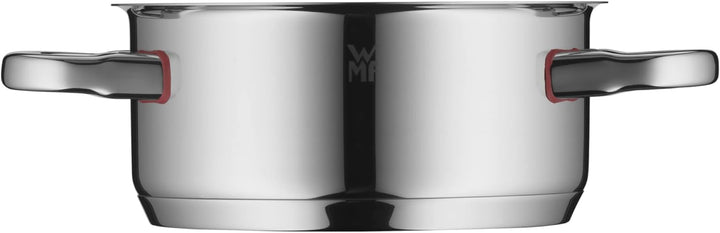 WMF Premium One Kochtopf klein 16,5 cm, Metalldeckel mit Dampföffnung, Bratentopf Induktion 1,5l, Cr