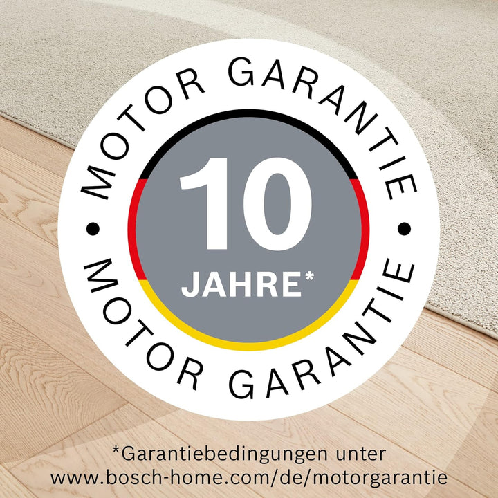 Bosch Staubsauger mit Beutel ProSilence Serie 8 BGB75XSIL, Bodenstaubsauger, ideal für Allergiker, H