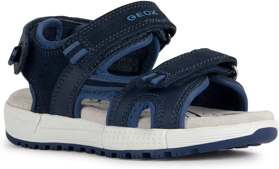 Geox Jungen J Alben Boy Sandal 27 EU Navy Avio, 27 EU Navy Avio