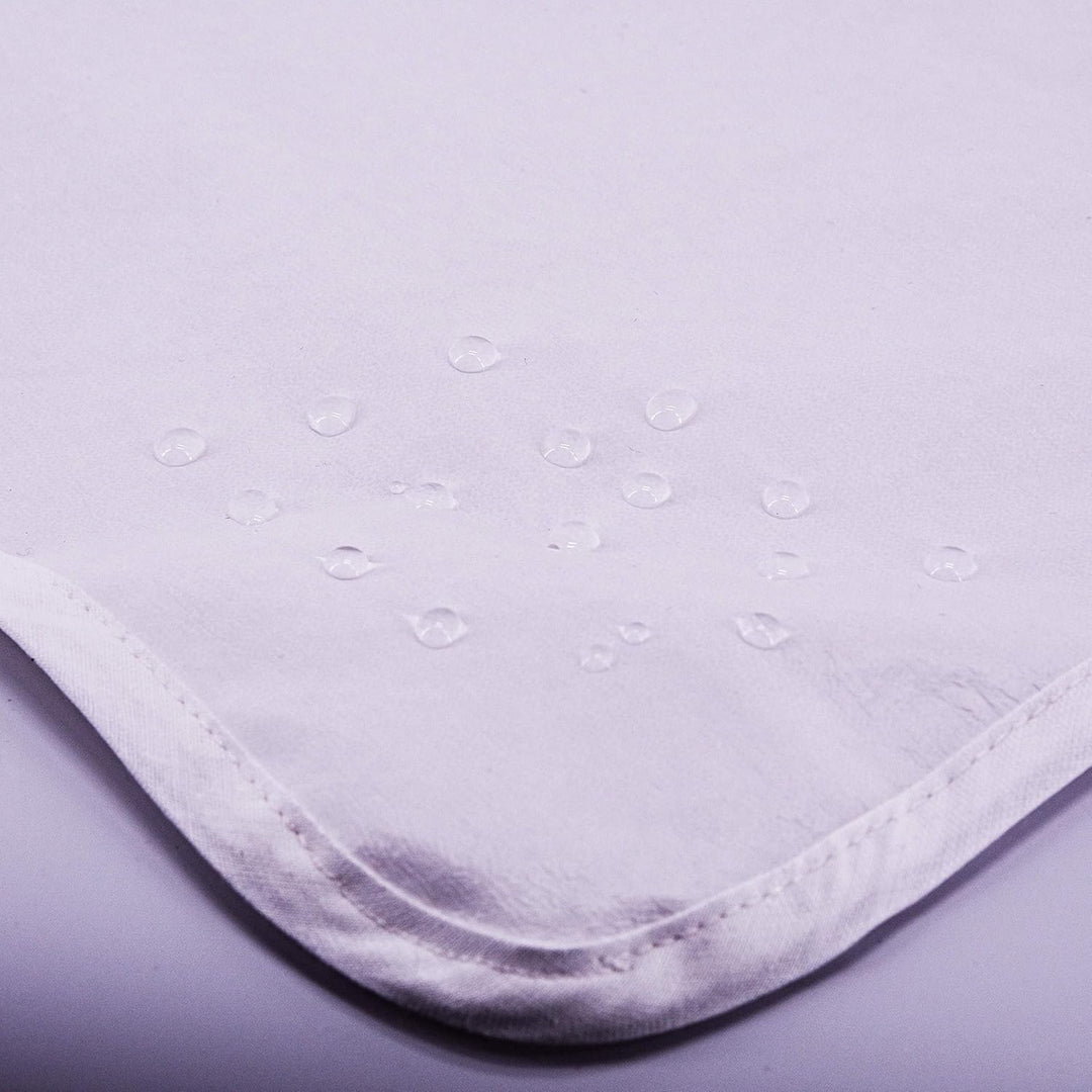 SETEX Wasserdichter Frottee Matratzenschutz, 120 x 200 cm grosser Matratzenschoner, Generation, Weis