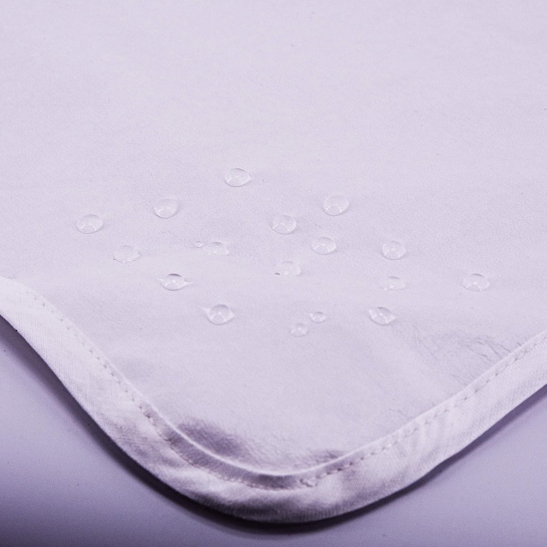 SETEX Wasserdichter Frottee Matratzenschutz, 90 x 190 cm grosser Matratzenschoner, Generation, Weiss