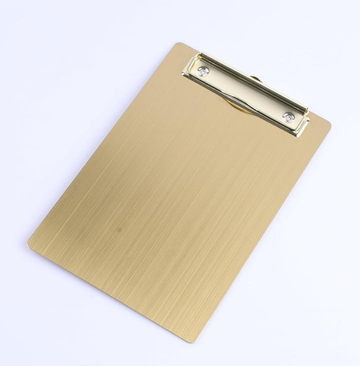 Magnetische Klemmbretter aus Edelstahl, Metallklemmbretter mit flachem 304-Clip, schwarze Tafeln für