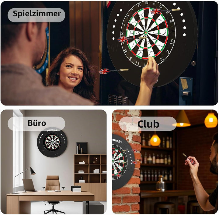 Rdutuok Dart Catchring Surround, Surround Auffangring Dart Backboard Dartscheibe Surround FüR Dart S
