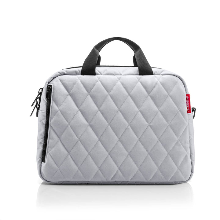 reisenthel notebook bag - funktionelle und stylische Businesstasche für jeden Tag Rhombus Light Grey