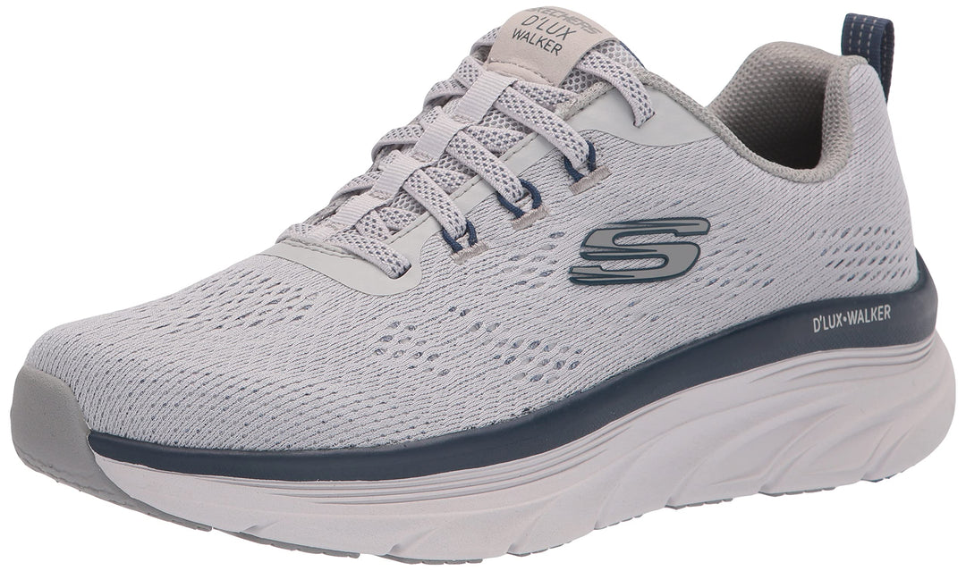 Skechers Herren Slipper 41.5 EU Gray Navy, 41.5 EU Gray Navy