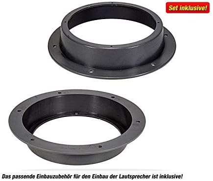 Mediadox Front/Heck 16,5cm/165mm 2-Wege Koax Auto Lautsprecher/Boxen/Speaker Set von MB Quart (QX165