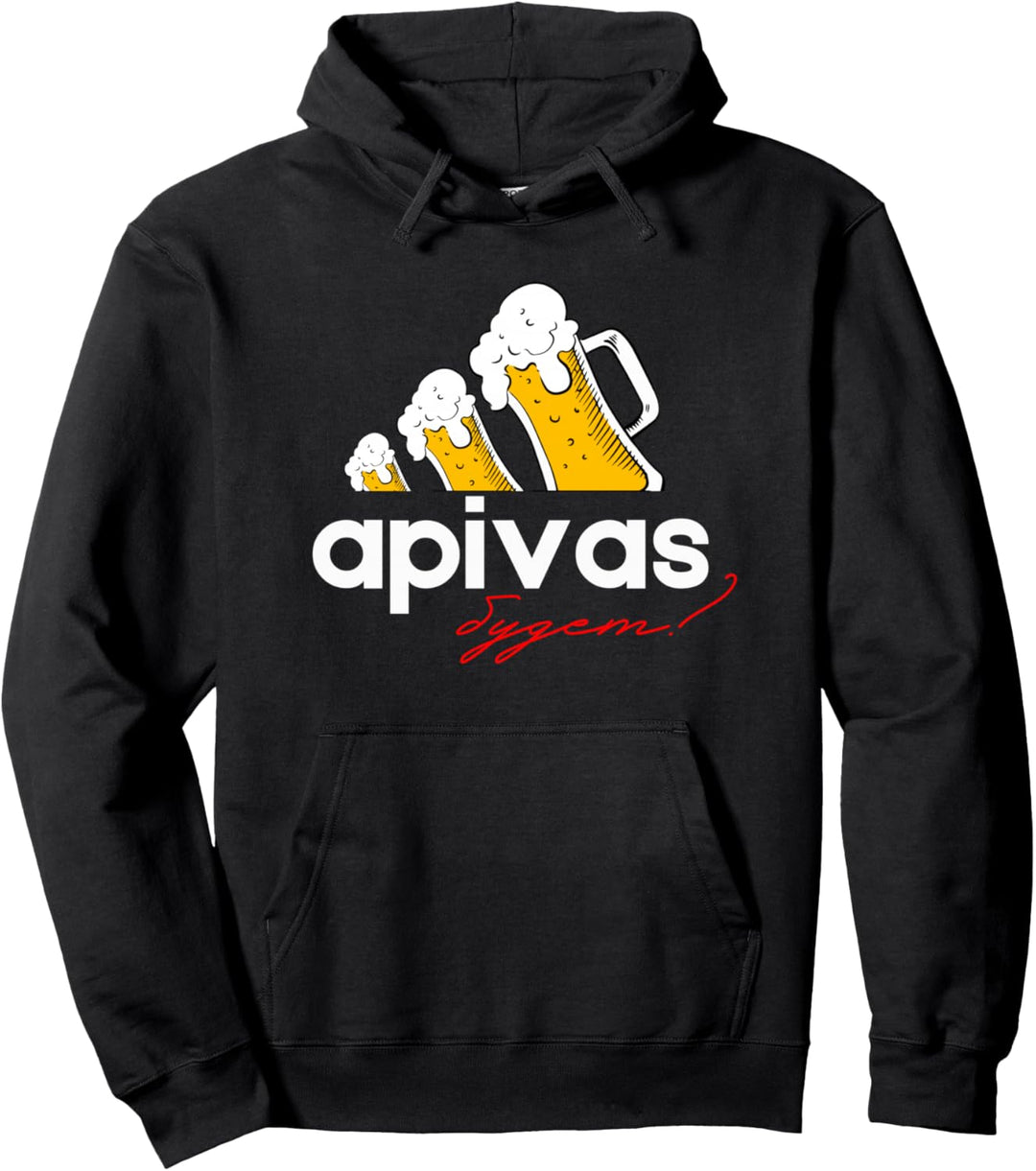APIVAS Budet ? Lustiges Russisch Pullover Hoodie