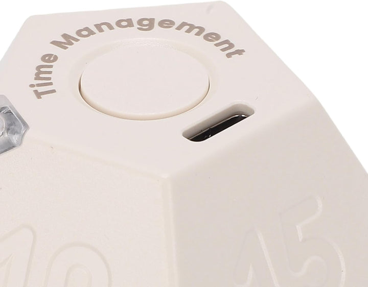 12 seitiger Würfel Timer, Rotierender Würfel, Multifunktionaler Wiederaufladbarer Timer, Visueller F