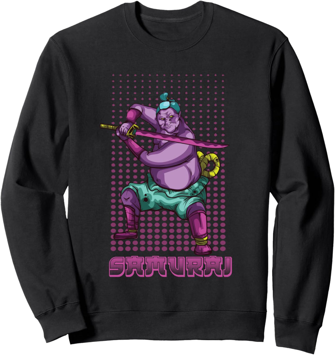 Samurai Krieger Geschenk Japanischer Shogun Sweatshirt